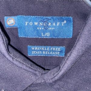 blue shirt men’s large